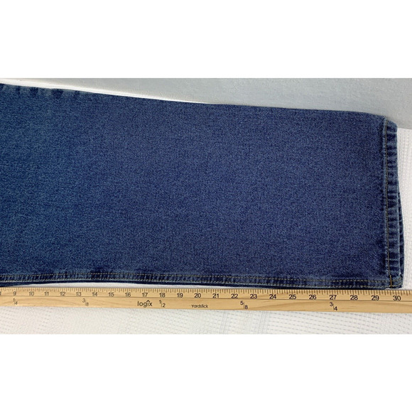 RK‎ Brand Jeans Mens 38 x 30 Relaxed Fit Medium Wash Denim Workwear - Picture 8 of 13